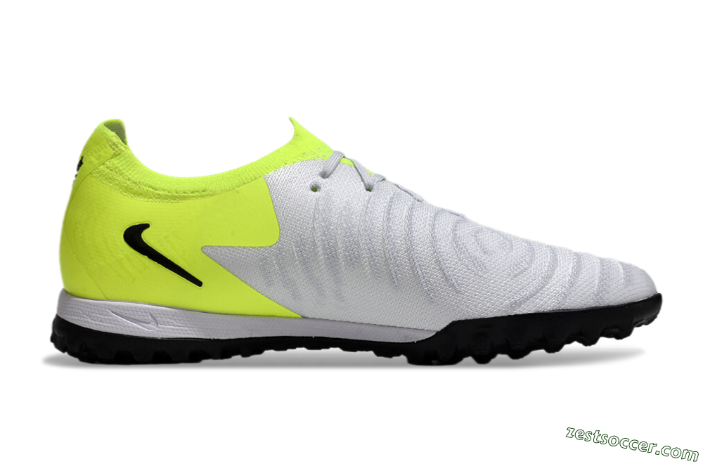 Nike Phantom Luna Elite TF Low-Tops Soccer Shoes - Grey/Yellow/Black 7