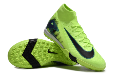 Nike Air Zoom Mercurial Superfly 10 Elite TF Low-Tops Soccer Shoes - Yellow/Black/Blue