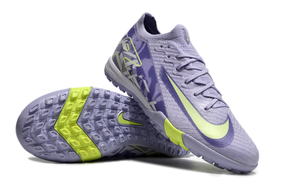 Nike Air Zoom Mercurial Vapor 16 Elite TF Low-Tops Soccer Shoes - Purple/Yellow/White