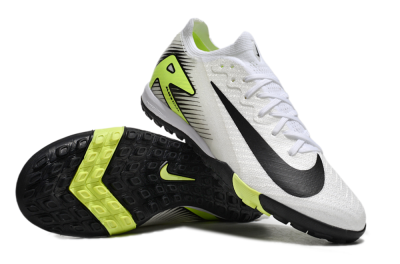 Nike Air Zoom Mercurial Vapor 16 Elite TF Low-Tops Soccer Shoes - White/Black/Yellow