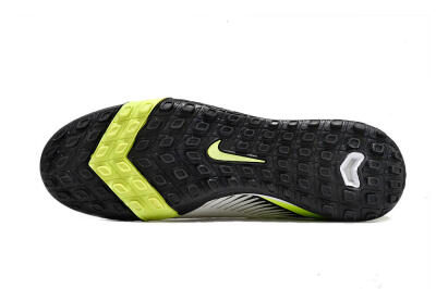 Nike Air Zoom Mercurial Vapor 16 Elite TF Low-Tops Soccer Shoes - White/Black/Yellow