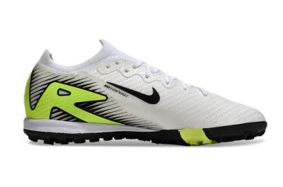 Nike Air Zoom Mercurial Vapor 16 Elite TF Low-Tops Soccer Shoes - White/Black/Yellow
