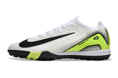 Nike Air Zoom Mercurial Vapor 16 Elite TF Low-Tops Soccer Shoes - White/Black/Yellow