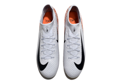 Nike Air Zoom Mercurial Superfly 10 Elite AG High-Tops Soccer Cleats - Grey/White/Leopard