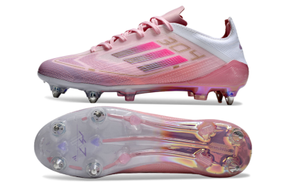 Adidas F50 Elite 304 SG Low-Tops Soccer Cleats - Pink/Gold/White