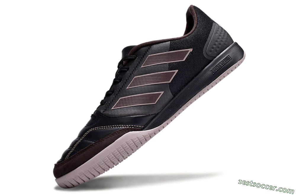 Adidas Top Sala Competition IC Low-Tops Soccer Shoes - Black/Brown/Pink 5