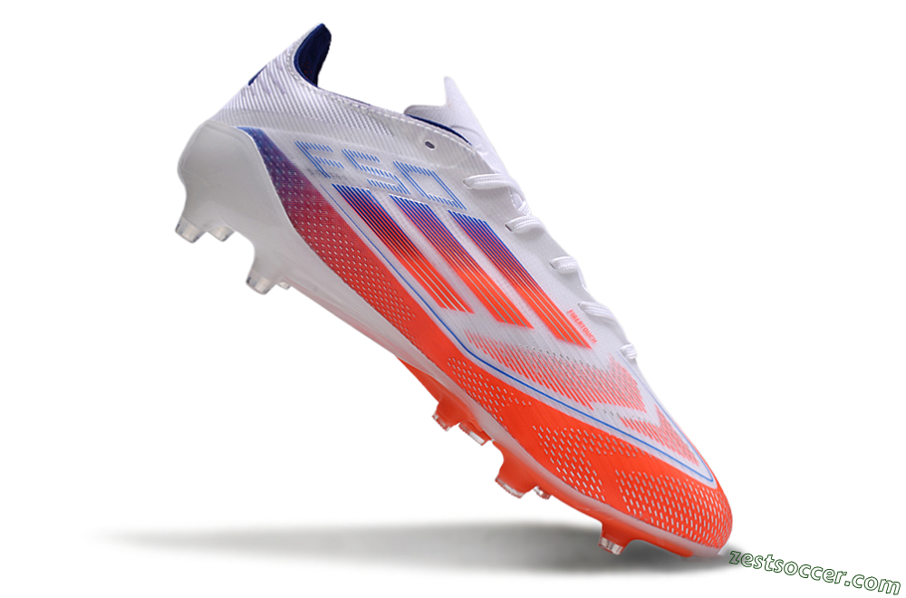 Adidas F50 Elite AG Low-Tops Soccer Cleats - Red/White/Blue 5