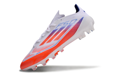 Adidas F50 Elite AG Low-Tops Soccer Cleats - Red/White/Blue