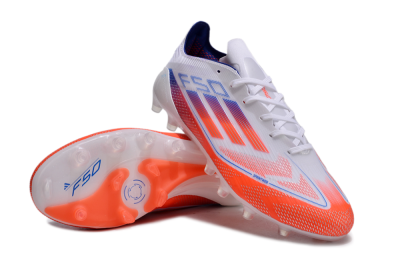 Adidas F50 Elite AG Low-Tops Soccer Cleats - Red/White/Blue