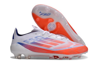 Adidas F50 Elite AG Low-Tops Soccer Cleats - Red/White/Blue