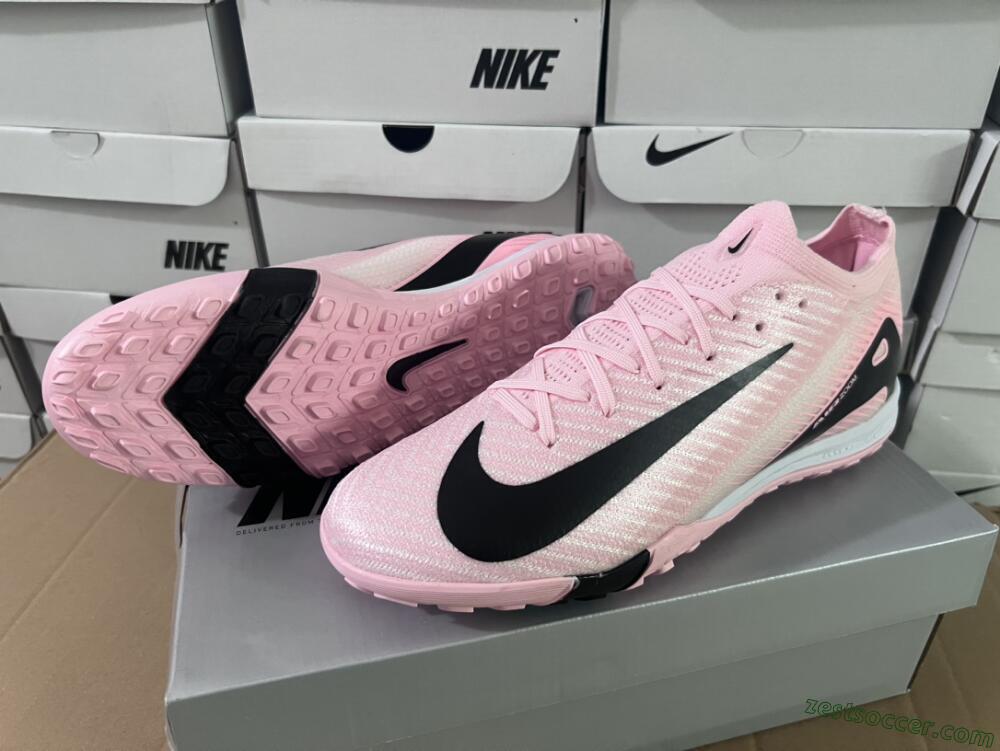Nike Air Zoom Mercurial Vapor 16 Elite TF Low-Tops Soccer Shoes - Pink/Black/White