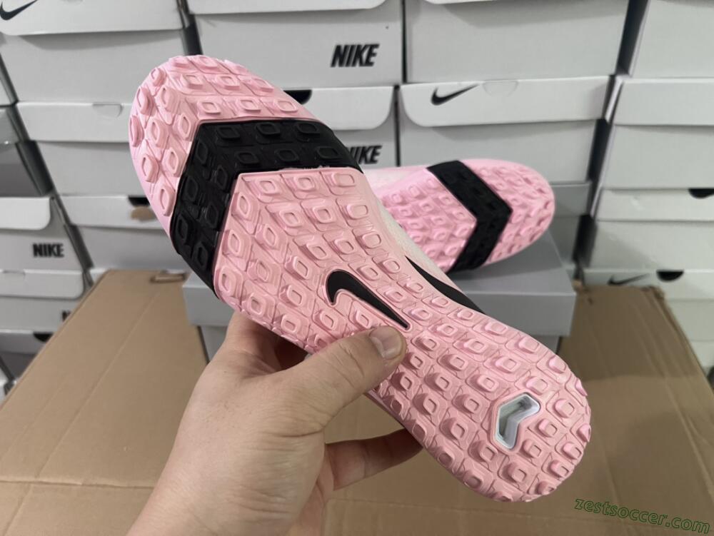 Nike Air Zoom Mercurial Vapor 16 Elite TF Low-Tops Soccer Shoes - Pink/Black/White