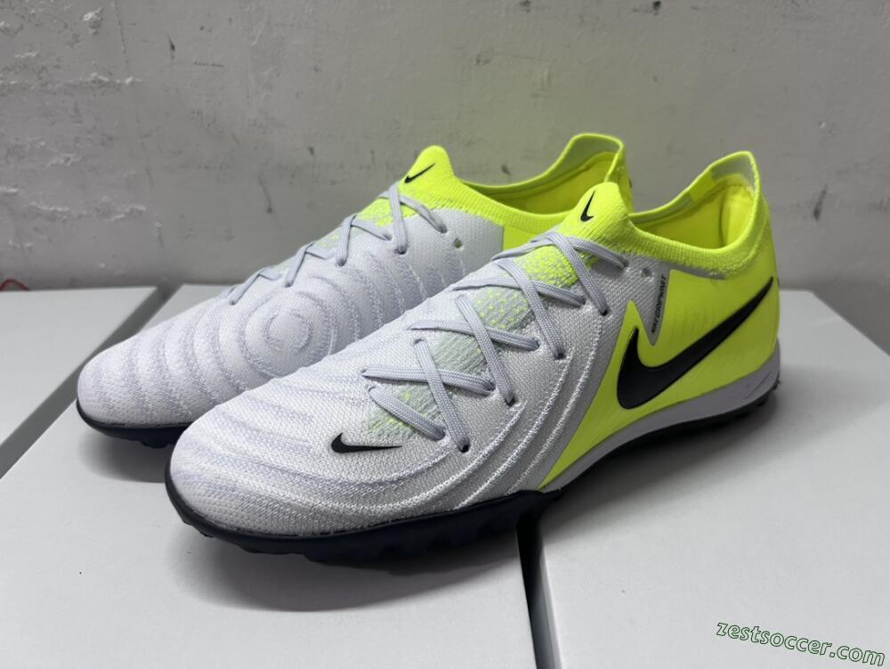 Nike Phantom Luna Elite TF Low-Tops Soccer Shoes - Grey/Yellow/Black