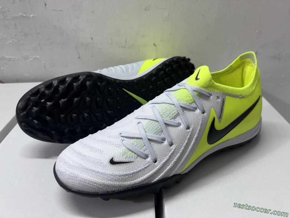 Nike Phantom Luna Elite TF Low-Tops Soccer Shoes - Grey/Yellow/Black