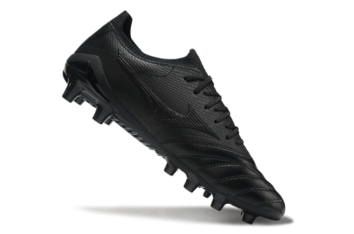 Mizuno Morelia Neo 3 FG Low-Tops Soccer Cleats - Black/Black
