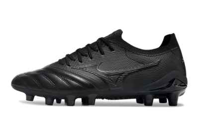 Mizuno Morelia Neo 3 FG Low-Tops Soccer Cleats - Black/Black