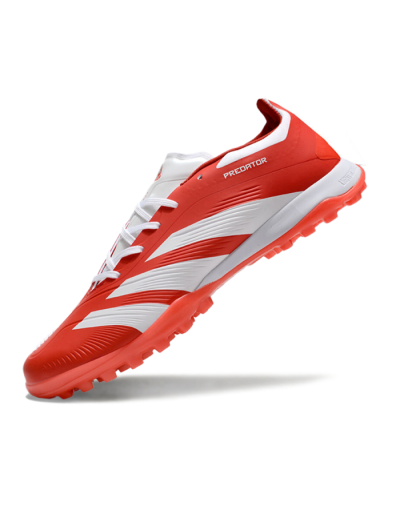 Adidas Predator 24 Elite TF Low-Tops Soccer Shoes - Red/White