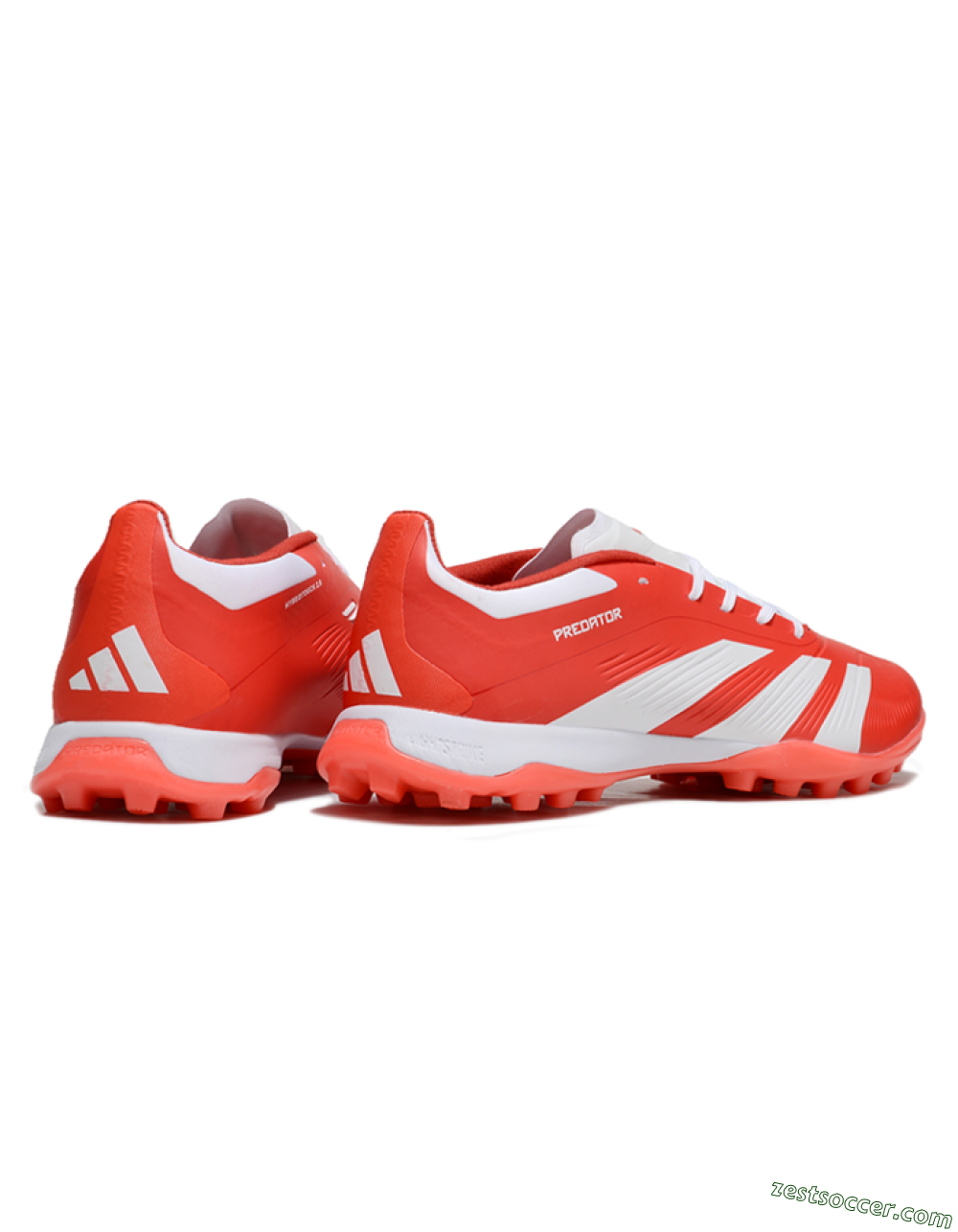 Adidas Predator 24 Elite TF Low-Tops Soccer Shoes - Red/White 6
