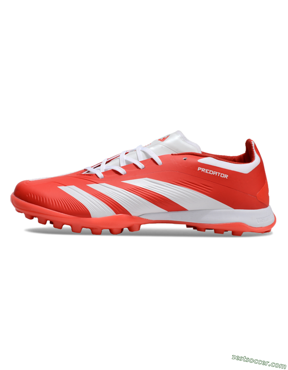 Adidas Predator 24 Elite TF Low-Tops Soccer Shoes - Red/White 2