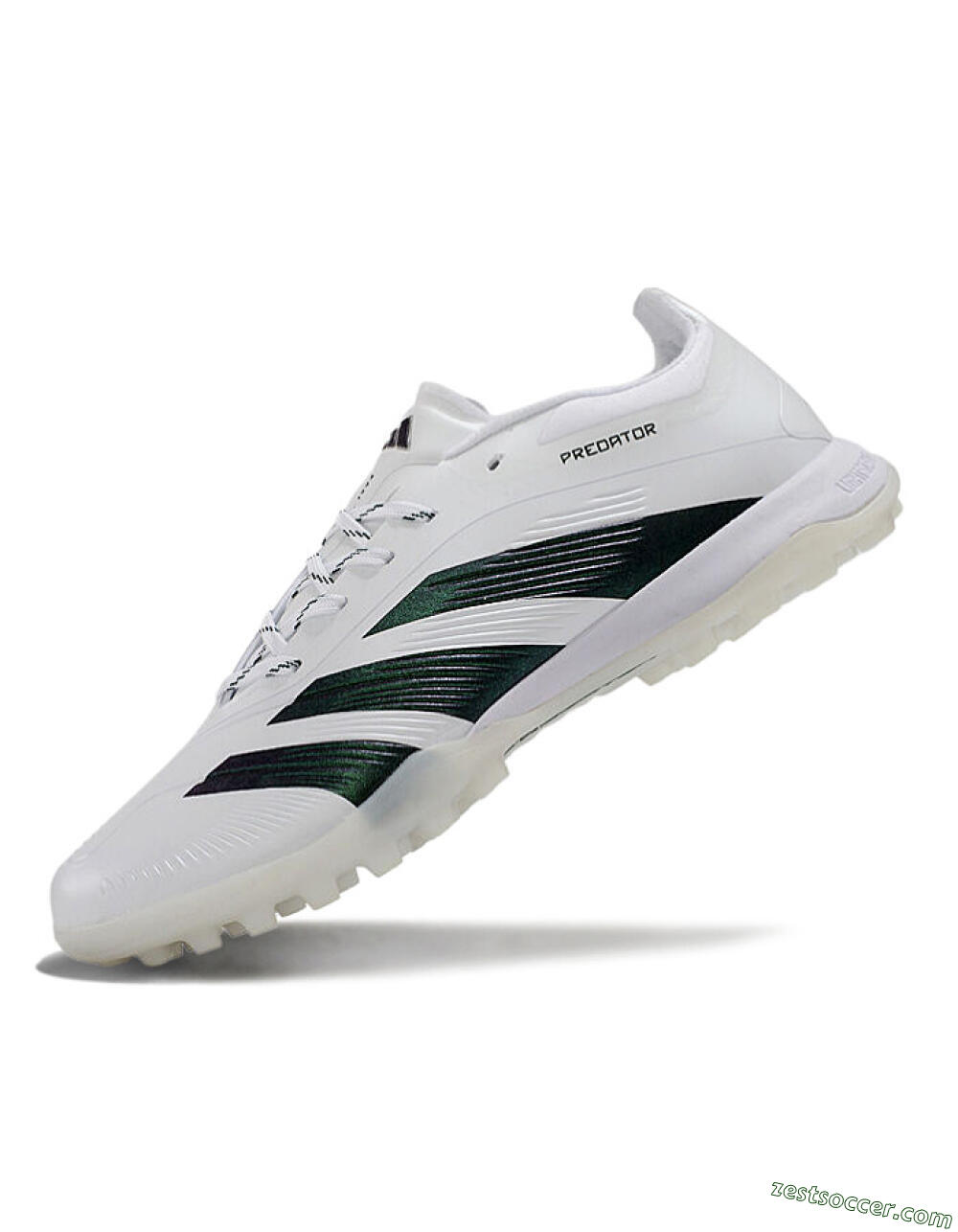 Adidas Predator 24 Elite TF Low-Tops Soccer Shoes - White/Black 5