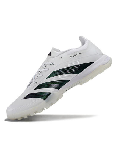 Adidas Predator 24 Elite TF Low-Tops Soccer Shoes - White/Black