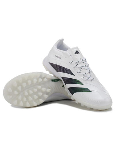 Adidas Predator 24 Elite TF Low-Tops Soccer Shoes - White/Black