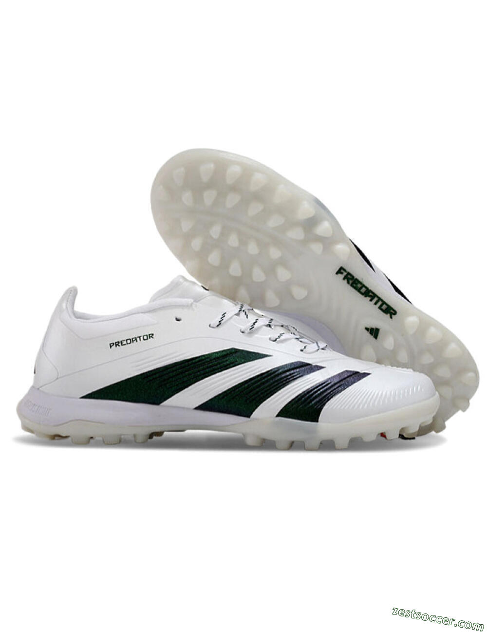 Adidas Predator 24 Elite TF Low-Tops Soccer Shoes - White/Black 0