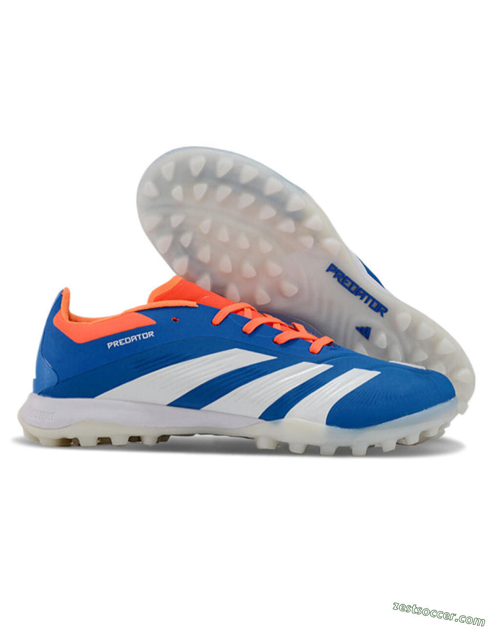 Adidas Predator 24 Elite TF Low-Tops Soccer Shoes - Blue/White/Red 0