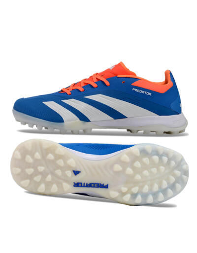 Adidas Predator 24 Elite TF Low-Tops Soccer Shoes - Blue/White/Red
