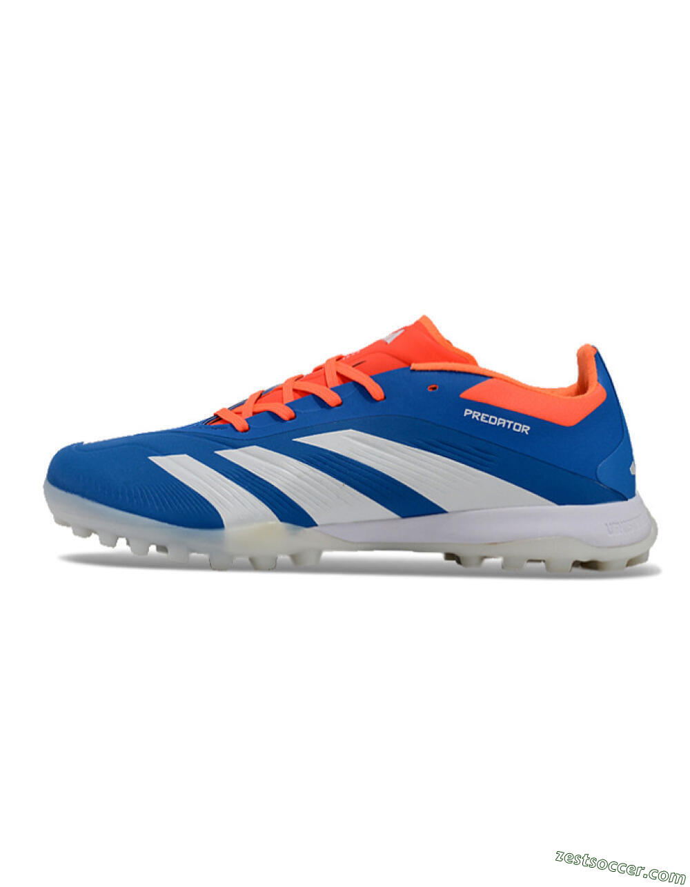 Adidas Predator 24 Elite TF Low-Tops Soccer Shoes - Blue/White/Red 2