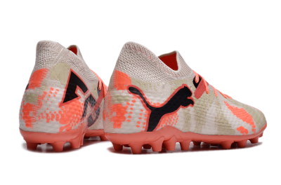 Puma Future Ultimate MG Low-Tops Soccer Cleats - Pink/Red/Black