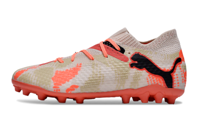 Puma Future Ultimate MG Low-Tops Soccer Cleats - Pink/Red/Black