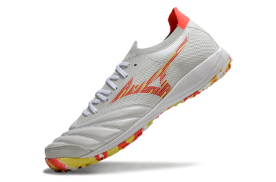 Mizuno Morelia Neo Sala M8 TF Low-Tops Soccer Shoes - White/Red/Yellow