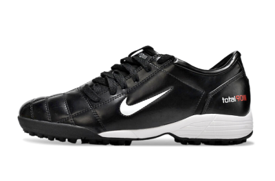 Nike Total 90 II TF Low-Tops Soccer Shoes - Black/White/Red