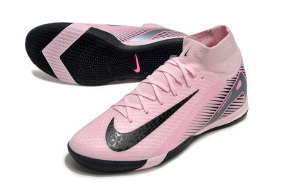 Nike Air Zoom Mercurial Superfly 10 Elite IC High-Tops Soccer Shoes - Pink/Black