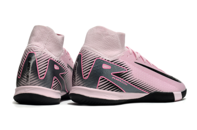 Nike Air Zoom Mercurial Superfly 10 Elite IC High-Tops Soccer Shoes - Pink/Black