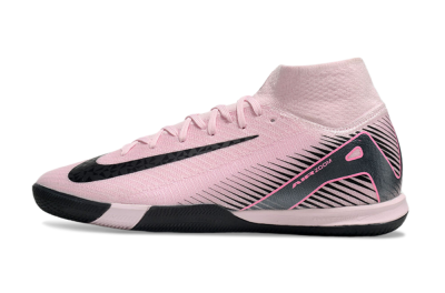 Nike Air Zoom Mercurial Superfly 10 Elite IC High-Tops Soccer Shoes - Pink/Black