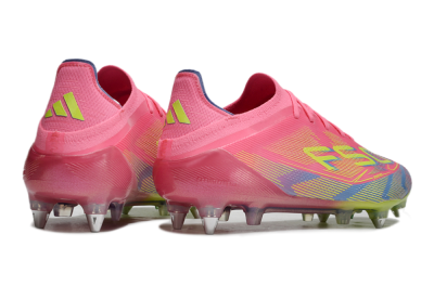 Adidas F50 Elite SG Low-Tops Soccer Cleats - Red/Yellow/Blue