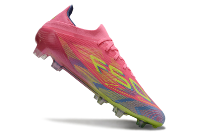 Adidas F50 Elite FG Low-Tops Soccer Cleats - Red/Yellow/Blue