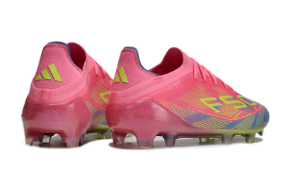 Adidas F50 Elite FG Low-Tops Soccer Cleats - Red/Yellow/Blue