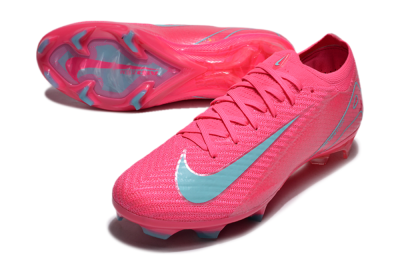 Nike Air Zoom Mercurial Vapor 16 Elite FG Low-Tops Soccer Cleats - Red/Jade/White