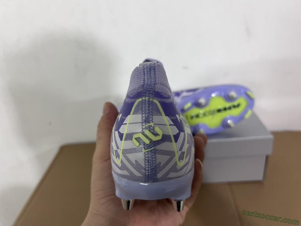 Nike Air Zoom Mercurial Vapor 16 Elite SG Low-Tops Soccer Cleats - Purple/Yellow/White
