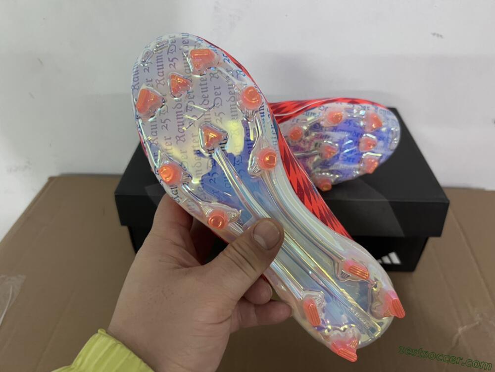Adidas F50 Elite FG Low-Tops Soccer Cleats - Red/White/Blue