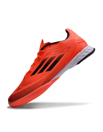 Adidas F50 Elite IC Low-Tops Soccer Shoes - Red/Black/White