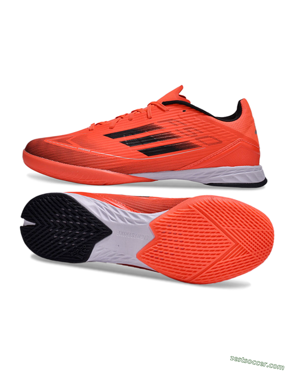 Adidas F50 Elite IC Low-Tops Soccer Shoes - Red/Black/White 1