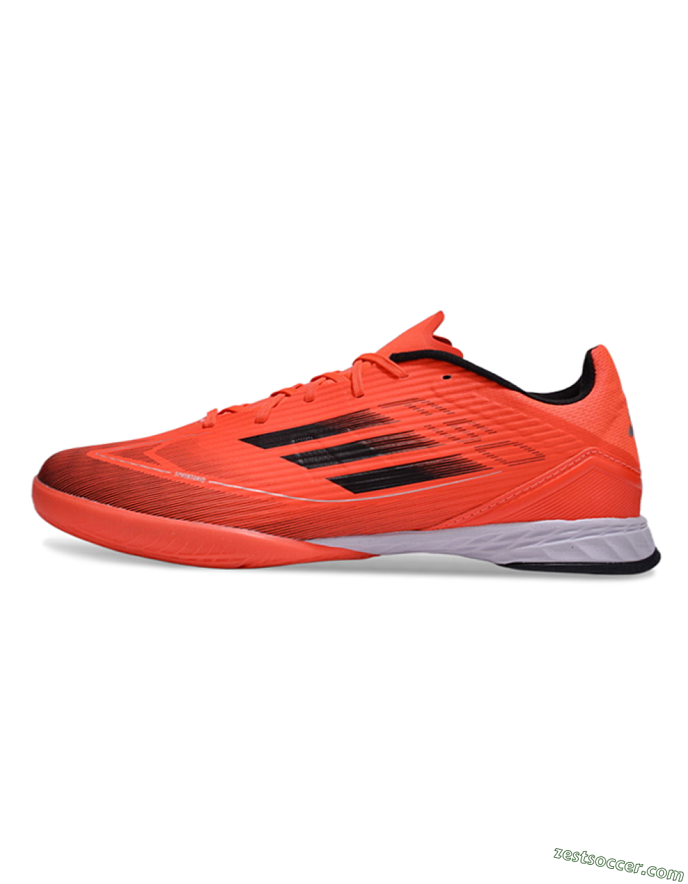 Adidas F50 Elite IC Low-Tops Soccer Shoes - Red/Black/White 2