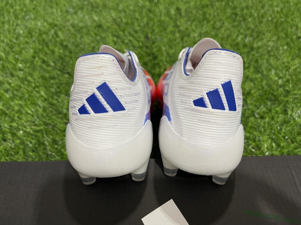 Adidas F50 Elite AG Low-Tops Soccer Cleats - Red/White/Blue