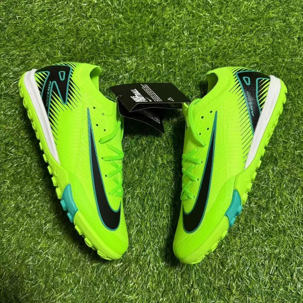 Nike Air Zoom Mercurial Vapor 16 Elite TF Low-Tops Soccer Shoes - Yellow/Black/Blue