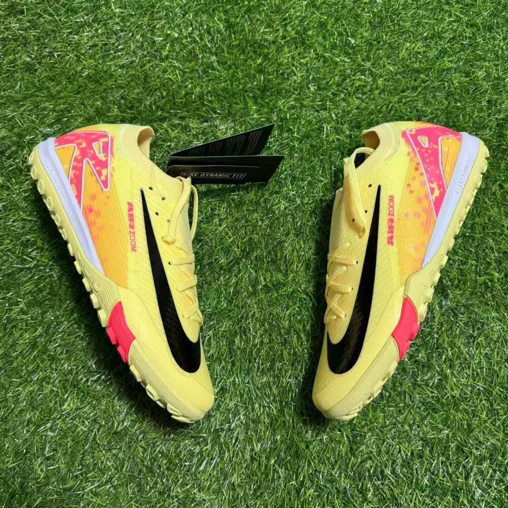 Nike Air Zoom Mercurial Vapor 16 Elite TF Low-Tops Soccer Shoes - Yellow/Black/Red