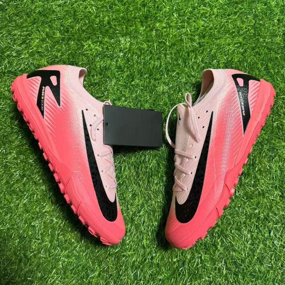 Nike Air Zoom Mercurial Vapor 16 Elite TF Low-Tops Soccer Shoes - Pink/Black